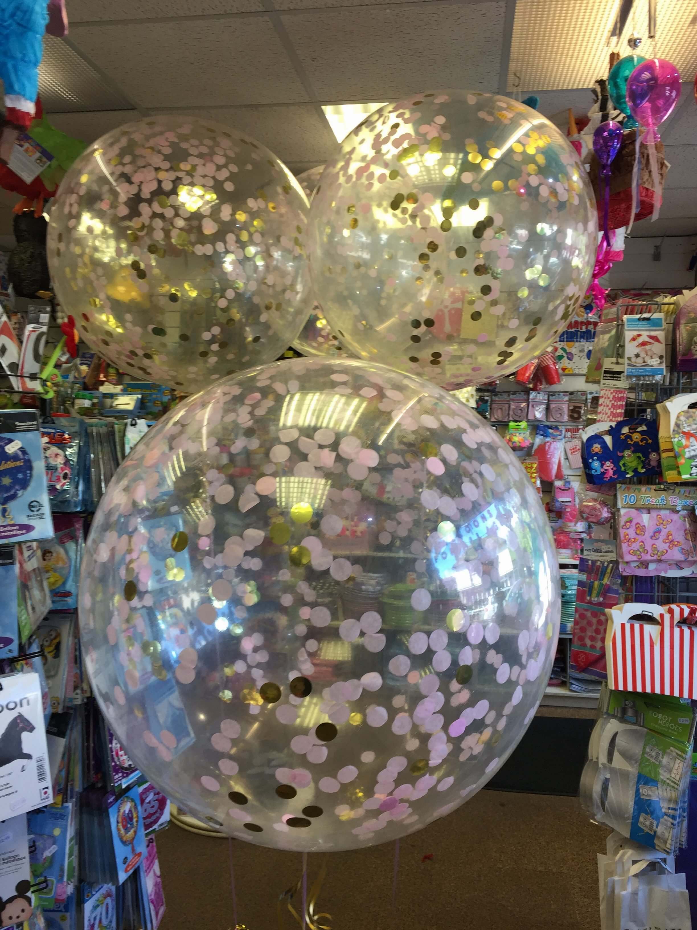 Confetti wedding balloons - Hokey Cokey Party Shop