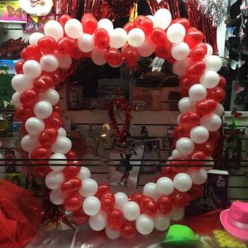 Valentine's Day Balloon Heart