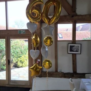 Beautiful 60th Birthday Celebration, in the Barn at Round Hurst