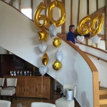 Beautiful 60th Birthday Celebration, in the Barn at Round Hurst