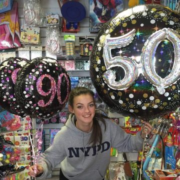 50th And 90th Balloons